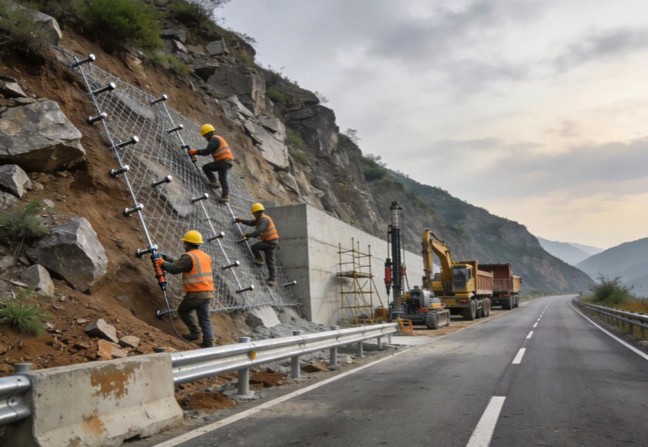 花都公路道路护坡